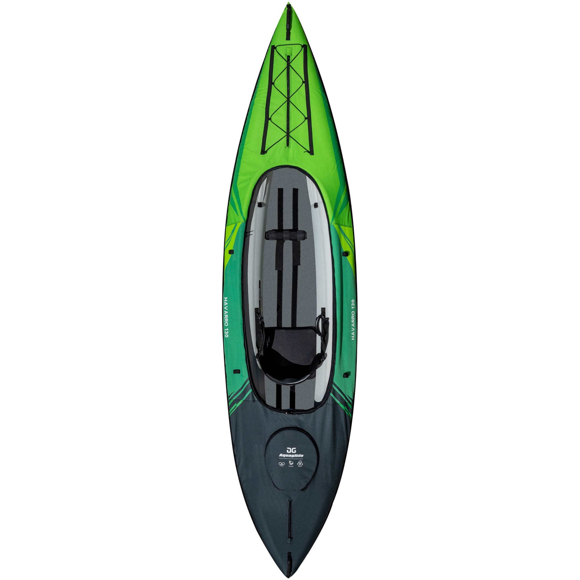 2025 Aquaglide Navarro 130 Convertible Touring Kayak - Kayak Only